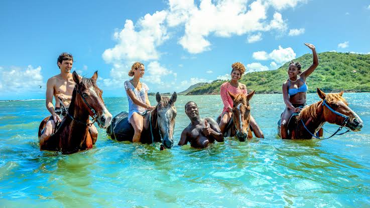 Horseback Riding and Beach Adventure